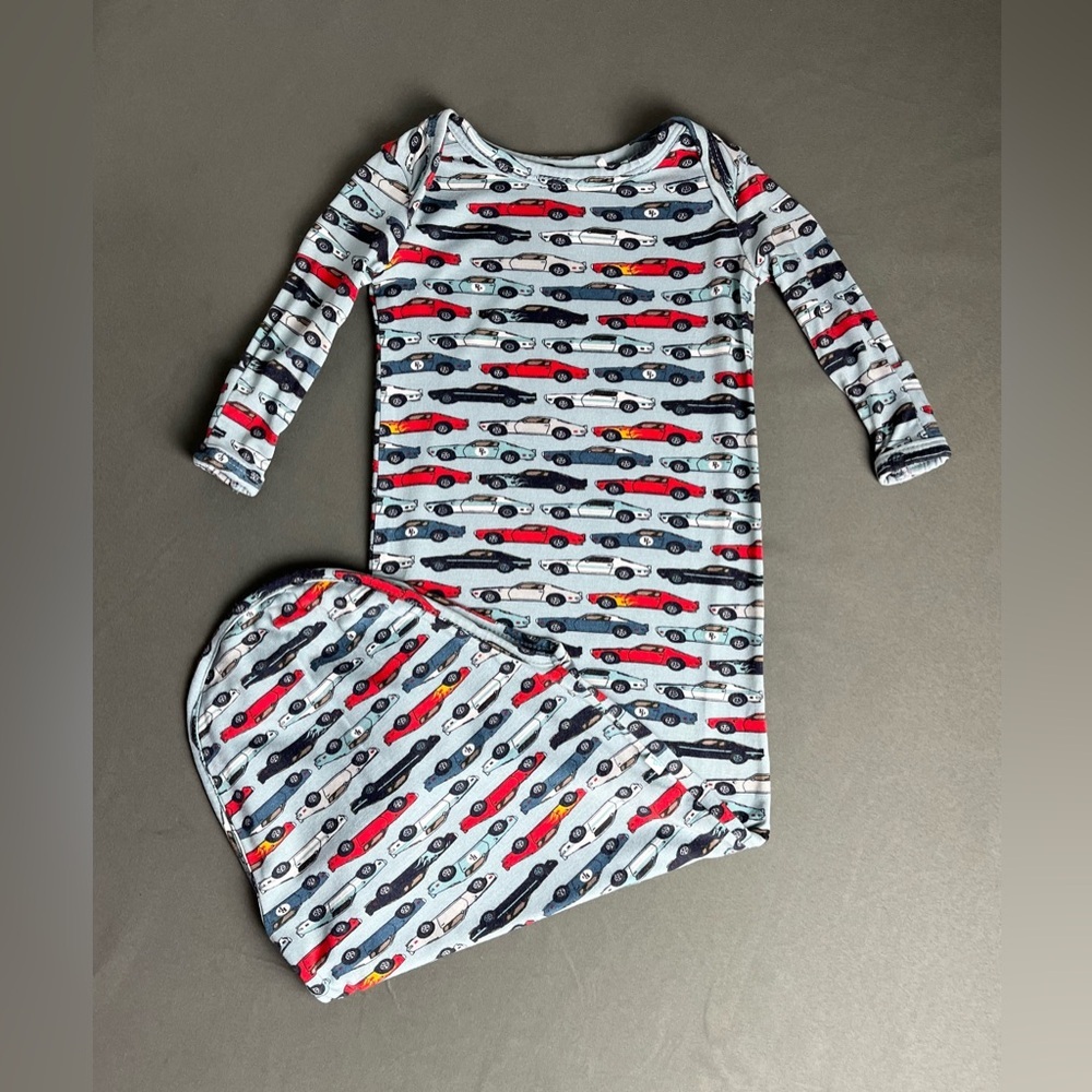 Posh Peanut- Baby Gown- Miles Size 0-3 Months